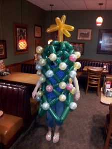 Christmas Tree Balloon Costume