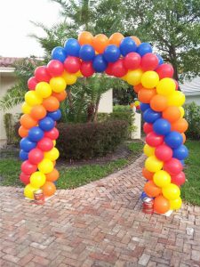Centered Balloon Arch