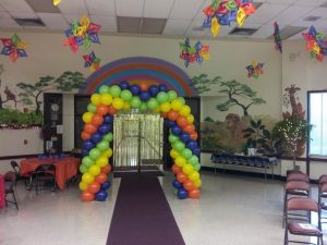 Simple Centered Balloon Arch