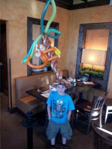 Monkey on a tree Balloon Hat