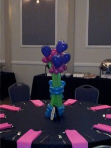 More Batmitzvah Flower Bouquet Centerpiece