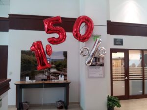 one point five percent rate bank balloon delivery