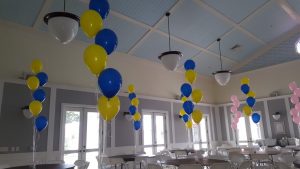 Simple Balloon Bouquet Centerpieces