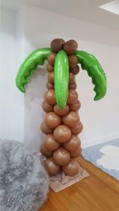 Balloon Palm Tree Column