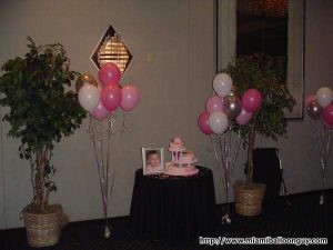 Helium Balloon Floor Bouquets