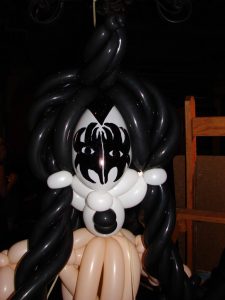 Gene Simmons Balloon Parody Closeup