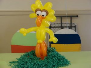 Big Bird Sesame Street Balloon Centerpiece
