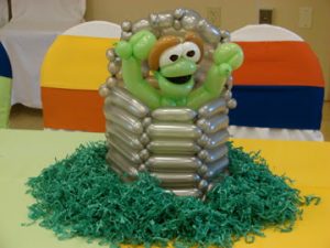 Oscar The Grouch Sesame Street Balloon Centerpiece
