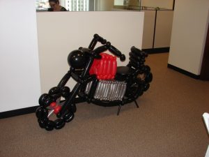 Sit in Motorcycle Balloon