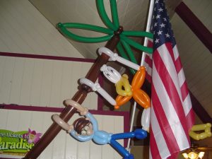 Caught in a Hurricane Balloon Decoration