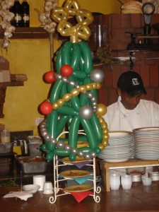 Christmas Tress Balloon Hat