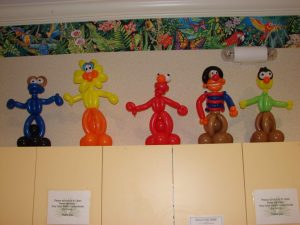 Themed Balloon Character Centerpieces