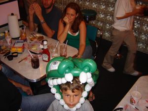 Balloon Alligator mask
