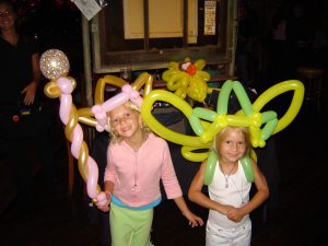 Balloon princess and fairy wearable balloons