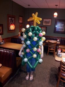 Christmas Tree Balloon Wearable