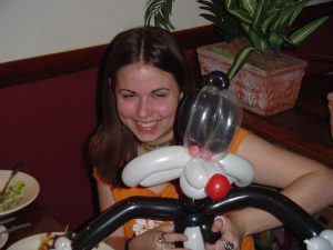 Early Sylvester the cat balloon parody with smiles