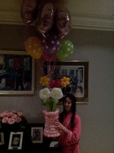 Get well balloon bouquet