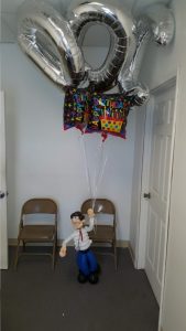 Happy Birthday Doc balloon delivery