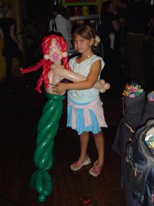 Mermaid balloon wearable number two