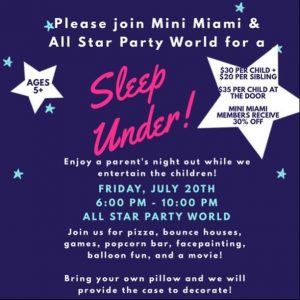 Parents Night Out Flyer