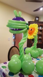 Plants vs Zombies Chomper balloon parody