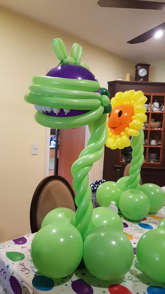 Plants vs Zombies Chomper balloon delivery