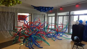 Simply Mobile conference balloon setup