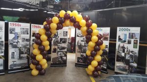 UPS Balloon Arch