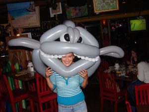 Wearable Shark balloon